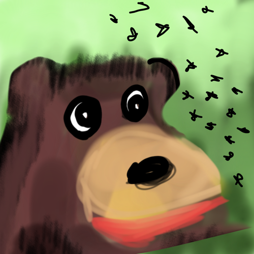 bear and the honeybee encounter