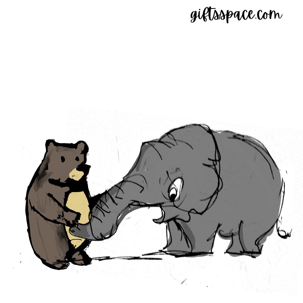 bear and the elephant