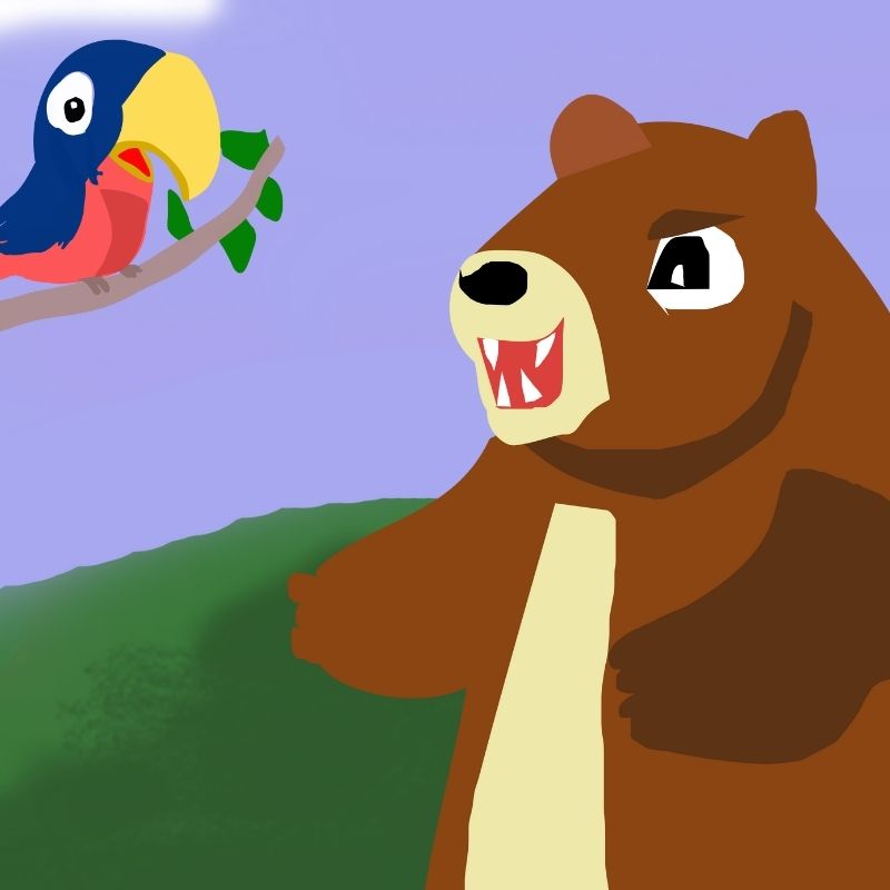 bear and the bird
