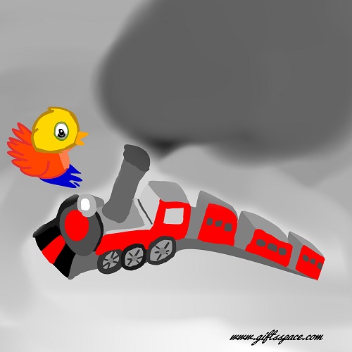 bird and the train