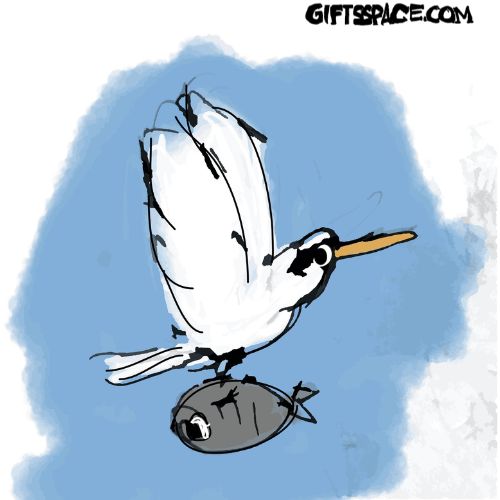 Fishing bird