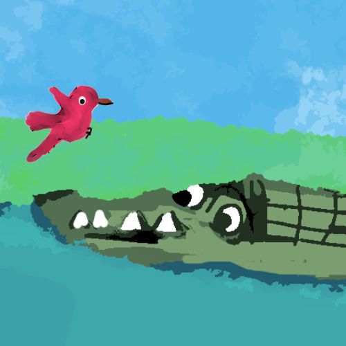 bird and the crocodile story