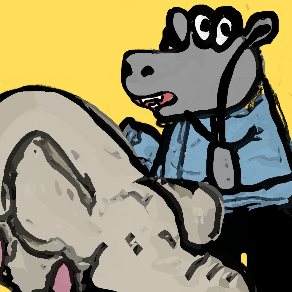 Bad Tummy Of The Baby Elephant