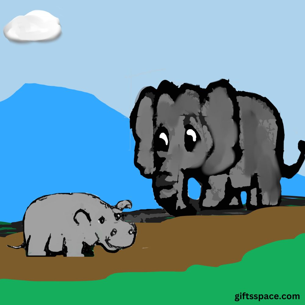 elephant and the rhino talking