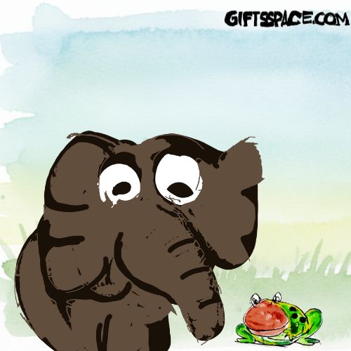 elephant and the frog story