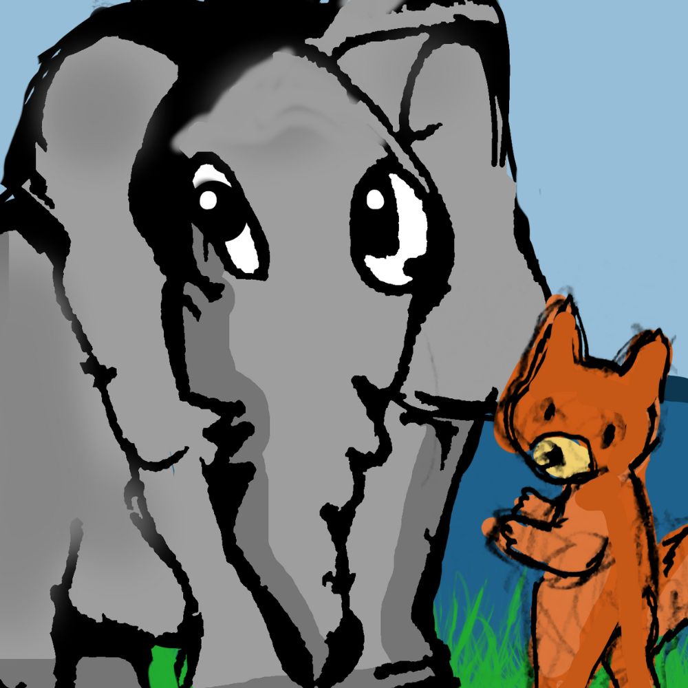 elephant and the fox cartoon
