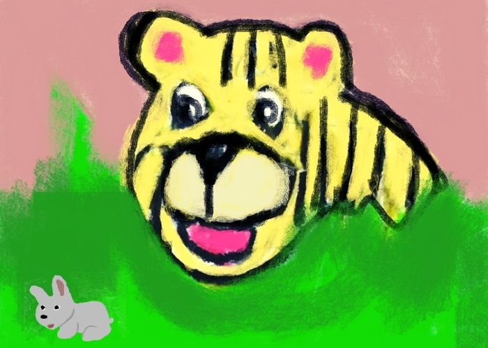 tiger and the rabbit