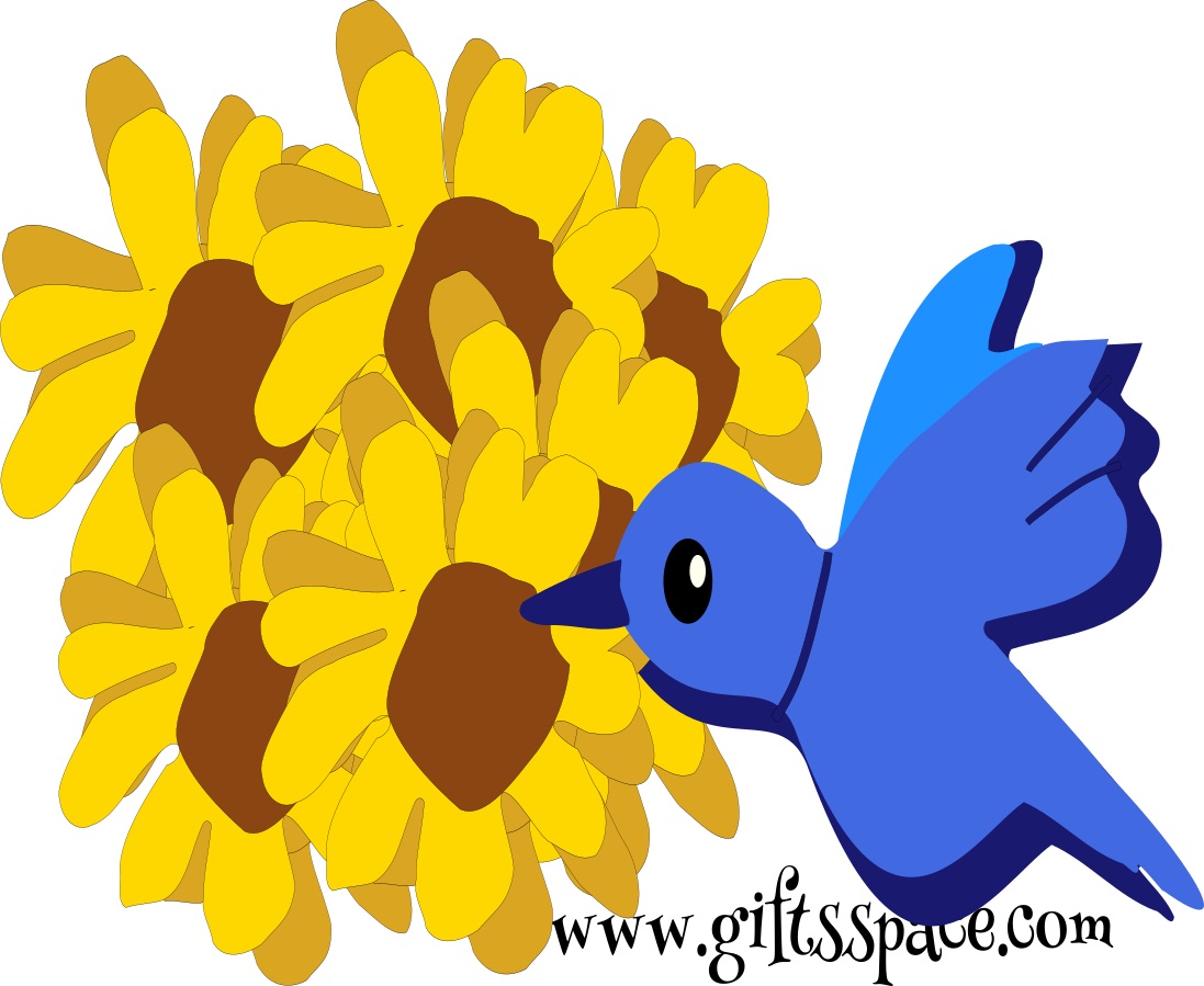 honey bird sucking from the flower