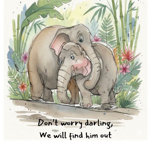 The Missing Baby Elephant Story