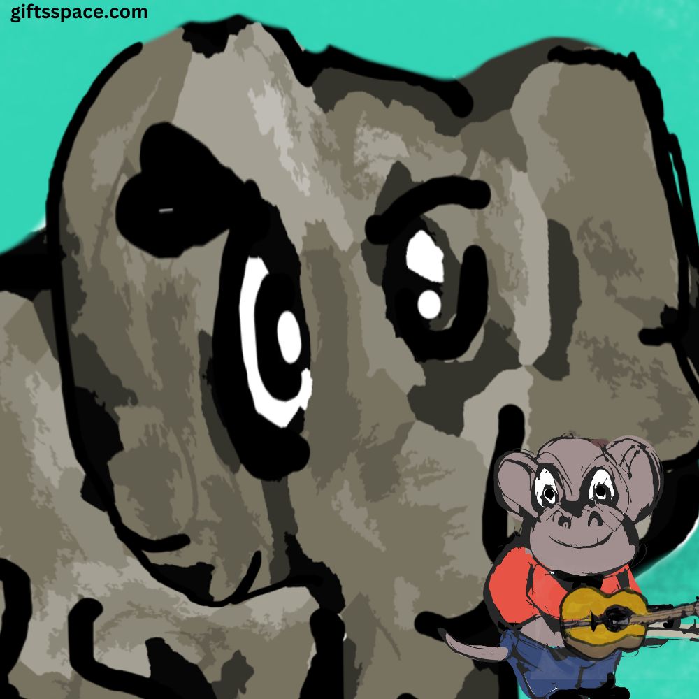 monkey singer and the elephant