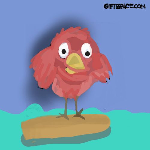 Bird sailing on a wooden log