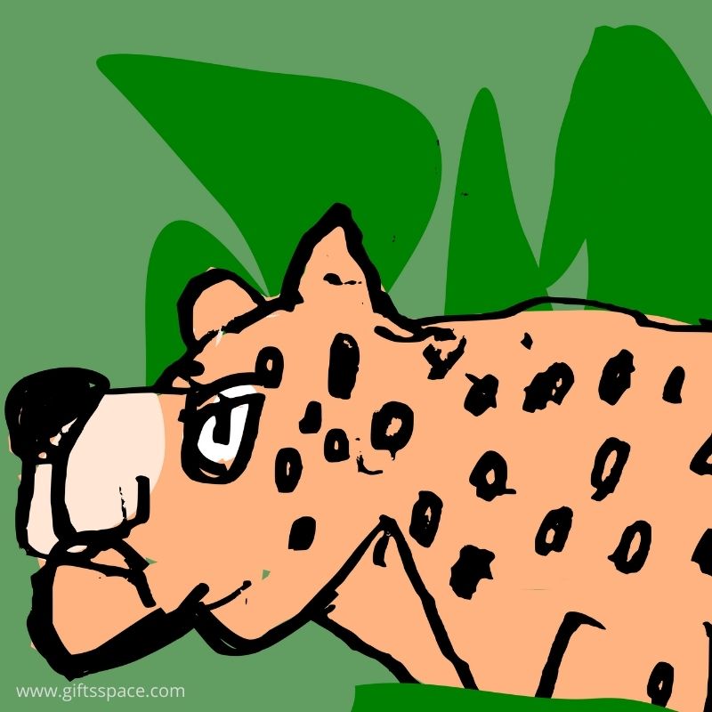 tiger getting ready for his hunt