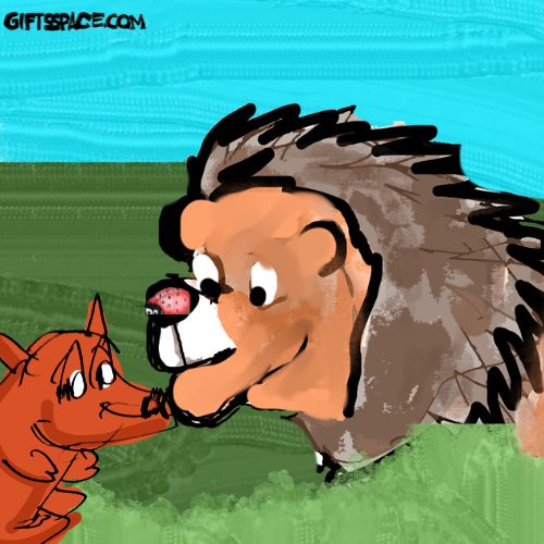 fox and the lion story