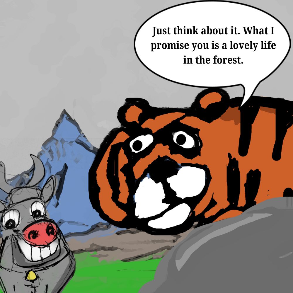 cow and the tiger