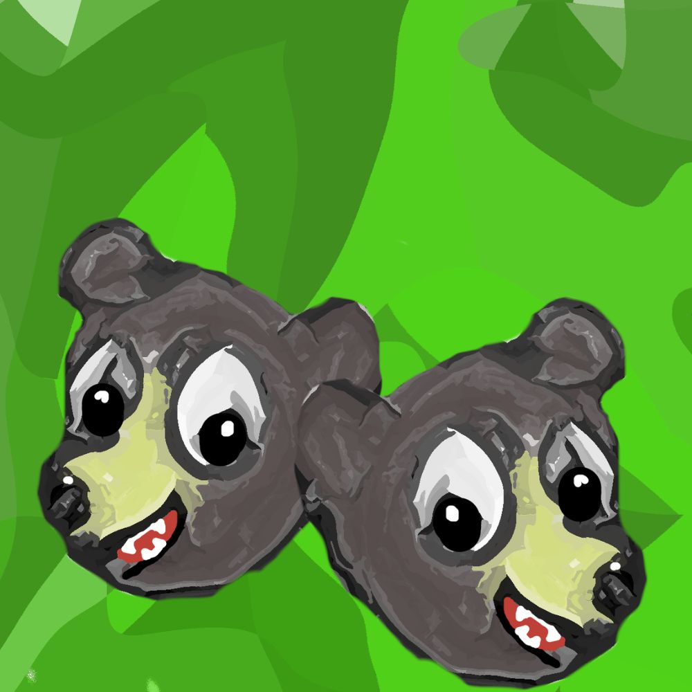 two bear cubs singing