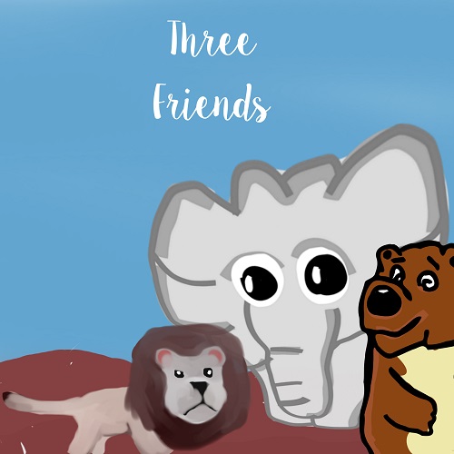 elephant,bear and the lion