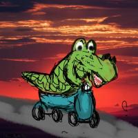 Crocodile Rider