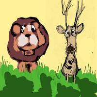 The Brave Deer