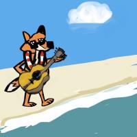 Fox Guitarist
