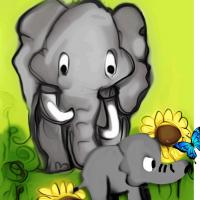 Picnic Baby Elephant