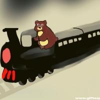 There Is A Bear In The Train
