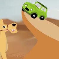 Camel And The Car Cartoon