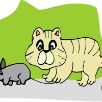 cat and rat cartoon