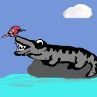 The Crocodile Who Didn't Need a Toothbrush!