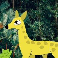 Deer And The Frog
