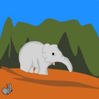Elephant In Trouble, The Rabbit Is Here To Help!