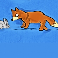 Fox And The Dead Rabbit