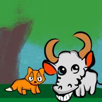 Fox And The Cow