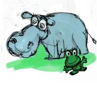 Frog And The Hippo