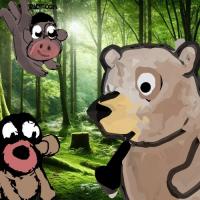 The Bear, the Berries, and the Best Friends