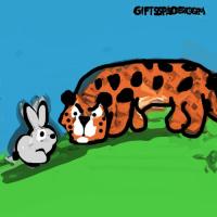 The Fool Leopard And The Smart Rabbit
