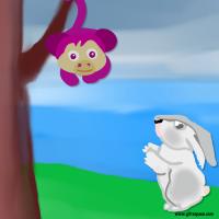 Bunny And The Monkey