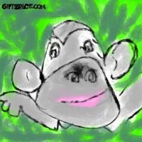 A Silly Happy Monkey