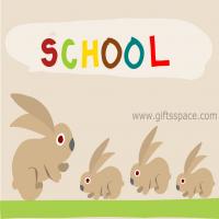 Rabbits Are In The School