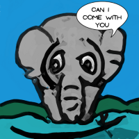 Elephant Who Wanted To Sail