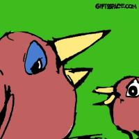 Teaching Her Little One To Sing