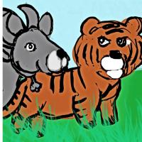 Tiger And The Cow