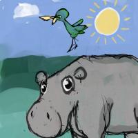 The World Traveller And The Hippo