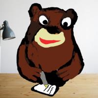 This Bear Is Drafting A Memo