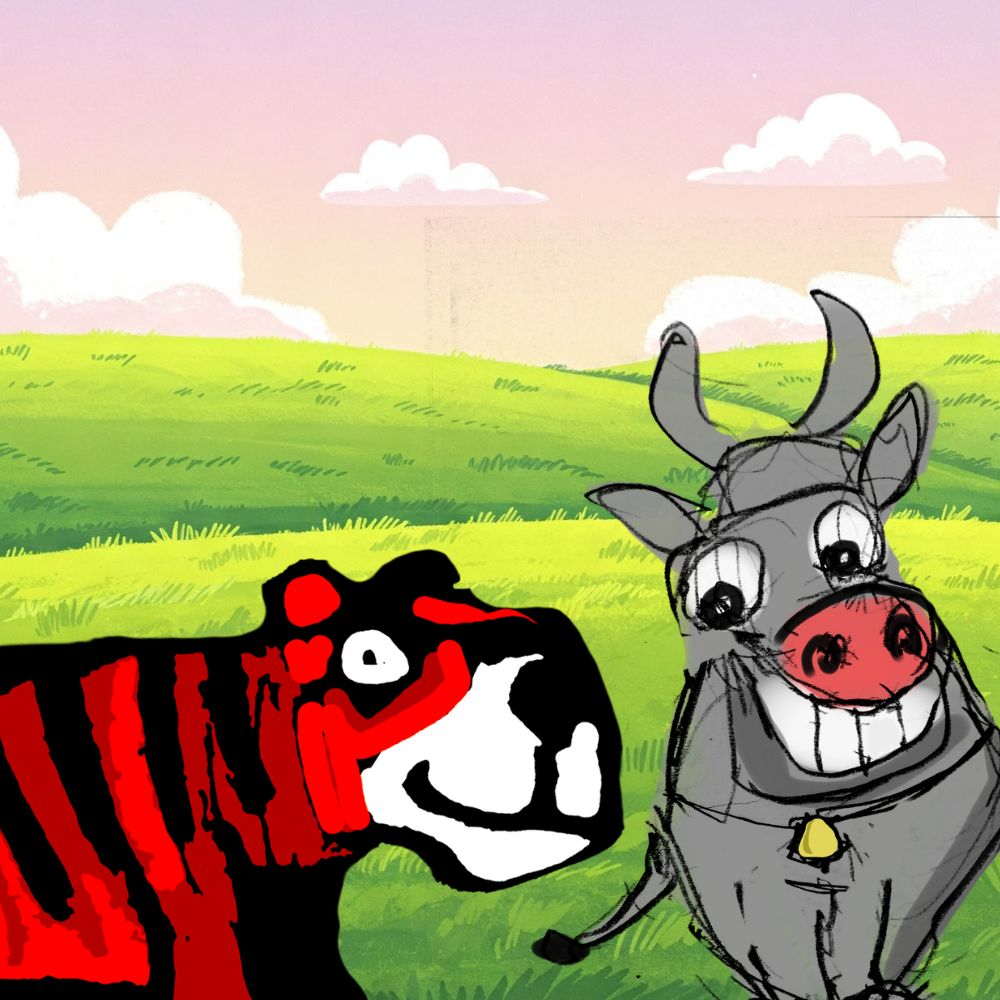 Tiger And The Cow