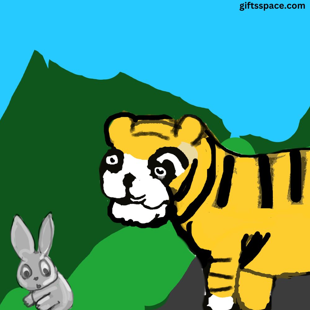 tiger and the rabbit cartoon