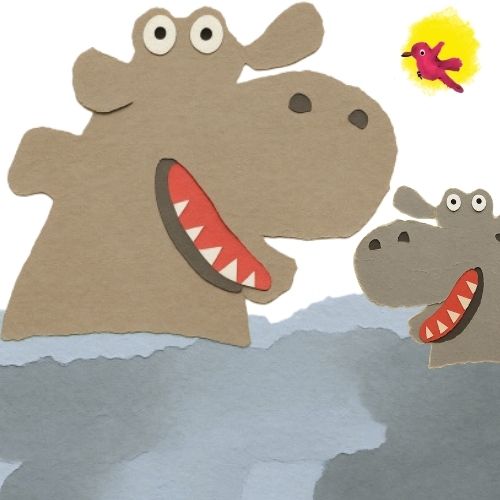 hippos happy